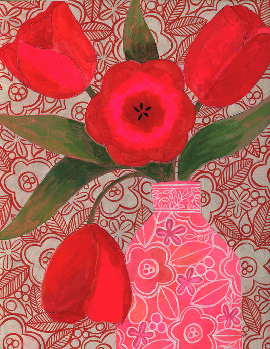 Tulips / Acrylic Painting